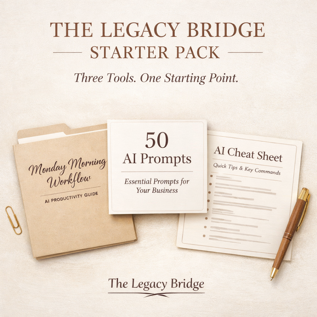 The Legacy Bridge Starter Pack — AI Starter Kit for Business Owners